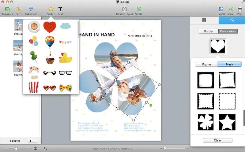 CollageIt Pro 3.6.10: 3.6.10 программы для создания коллажей