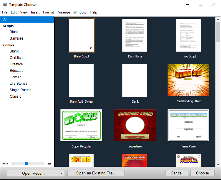 Comic Life 3.5.21 и 3.5.24 для macOS