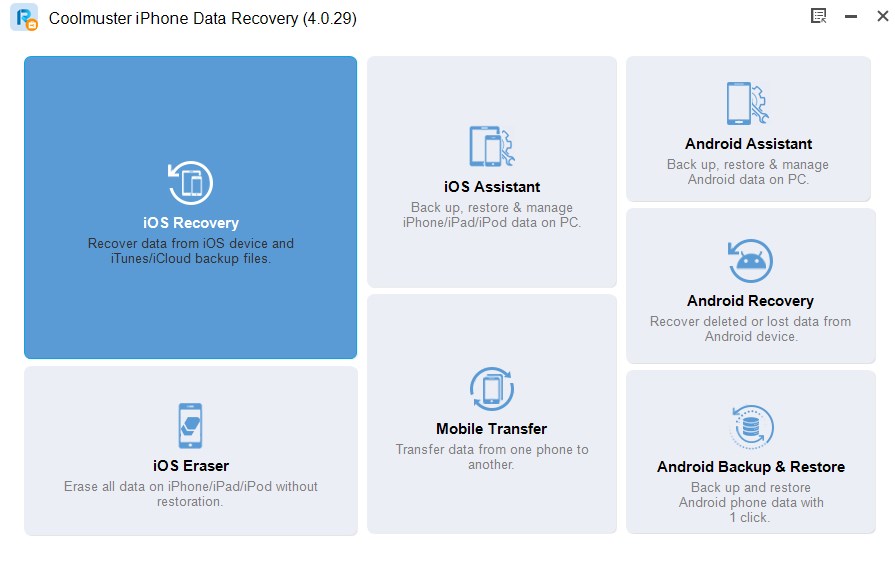 Coolmuster iPhone Data Recovery версия 5.3.10