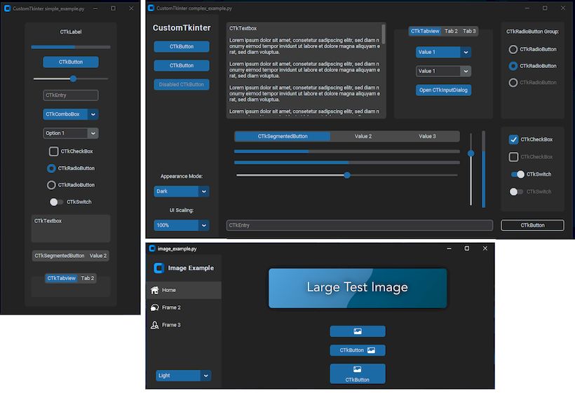 CustomTkinter версия 5.1.3