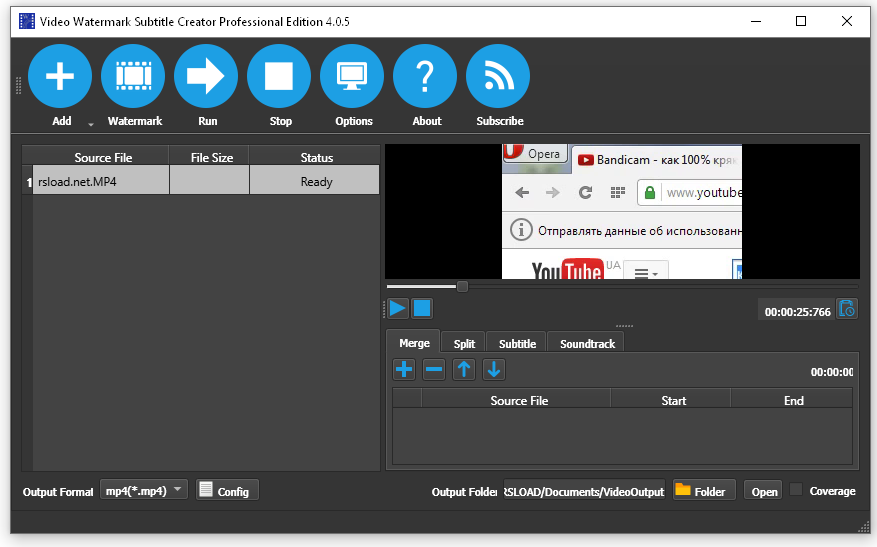 Video Watermark Subtitle Creator 5.12.0.0