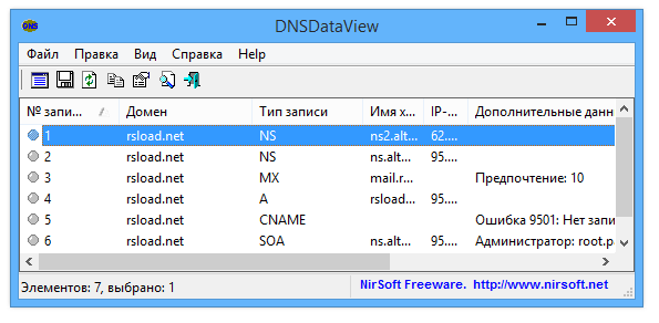 DNSDataView до версии 1.71