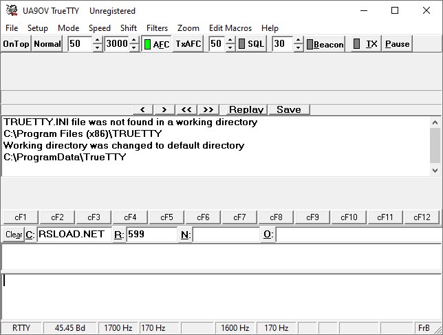 DXSoft TrueTTY версия 3.33