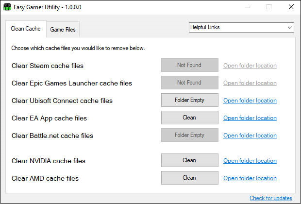 Easy Gamer Utility Pro версия 1.3.52