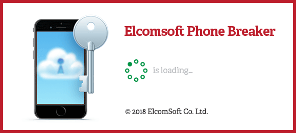 Elcomsoft Phone Breaker Forensic версия 10.12.38835