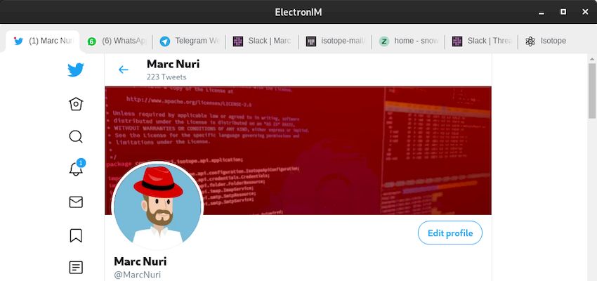 ElectronIM версия 0.0.93