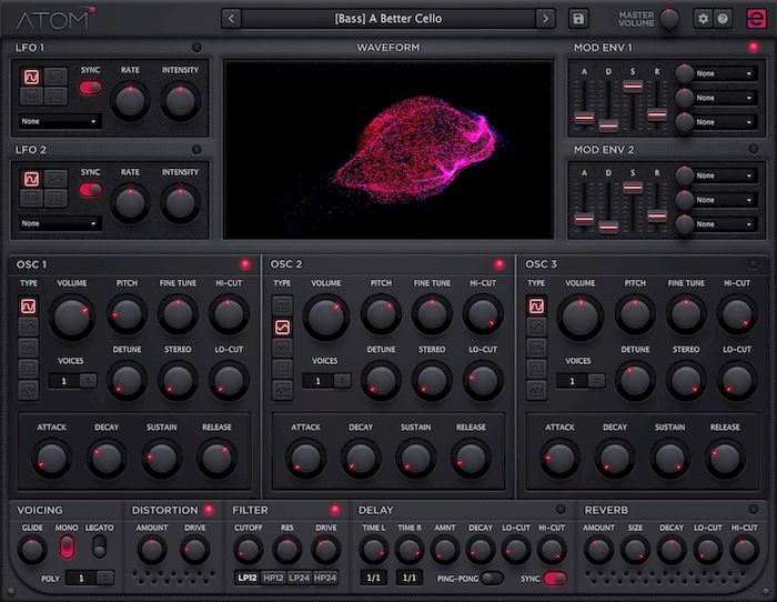 eMastered Atom версия 2.0.1