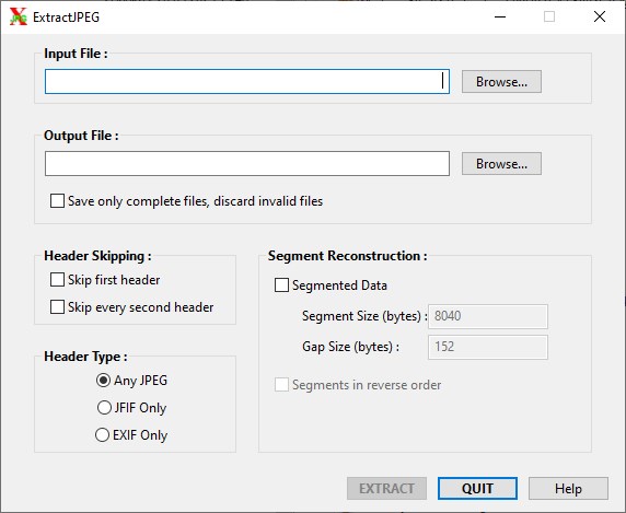 ExtractJPEG версии 2.9 для x64