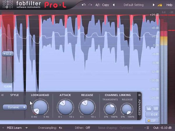 FabFilter Pro-L версия 1.3.0 для macOS
