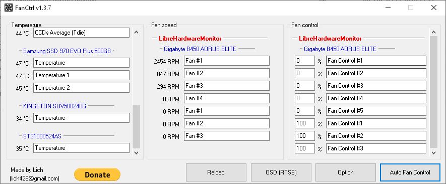 FanCtrl 1.7.2 с поддержкой русского языка