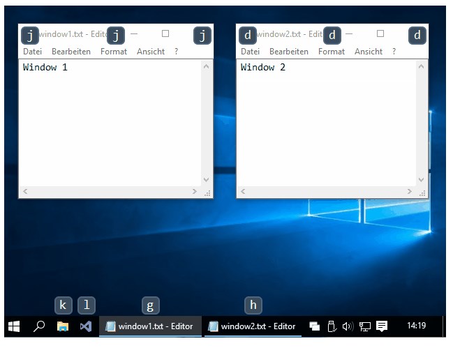 Быстрый переключатель окон версии 0.2.0.0