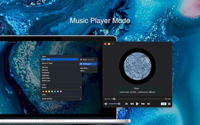 Fig Player - воспроизведение форматов mp4, mkv и mp3, версия 1.3.16 для macOS