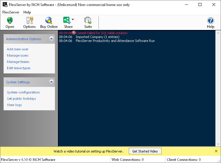 FlexiServer версия 7.09