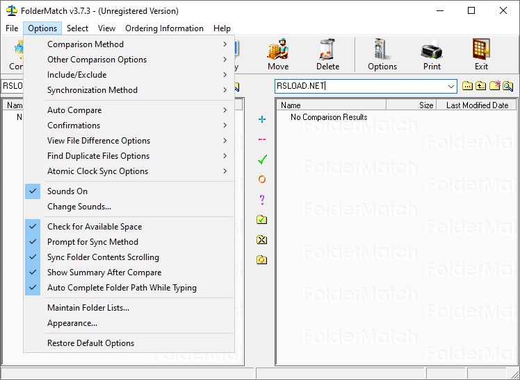 5.0.6.0 программы FolderMatch