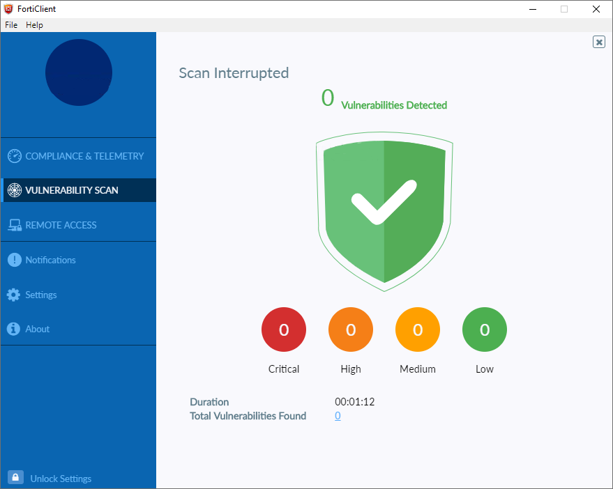 FortiClient версия 7.4.2.1737 для 64-битной операционной системы