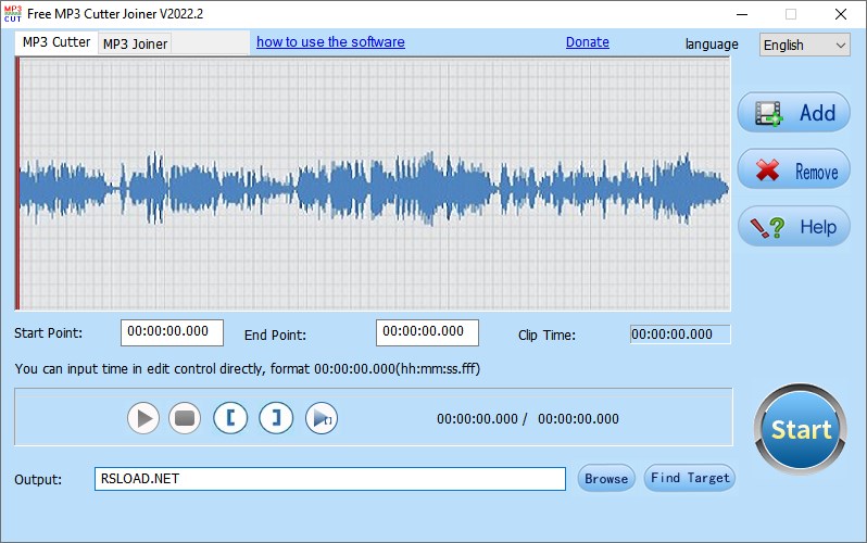Free MP3 Cutter Joiner 2022.2