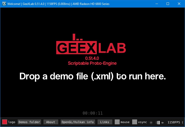 GeeXLab версия 0.51.4.0