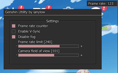 Genshin Utility версия 1.5.8