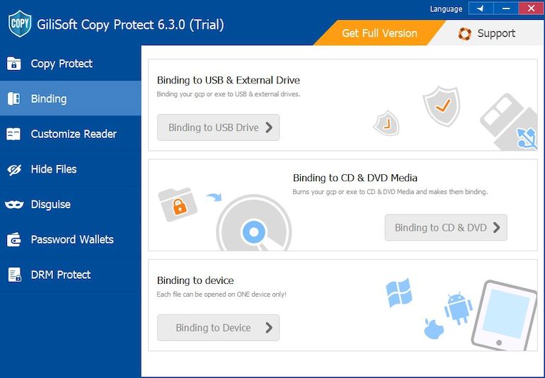 Gilisoft Copy Protect версия 7.0