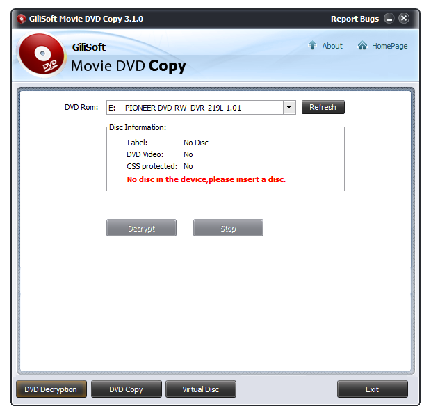 Gilisoft DVD Movie Copy 3.5