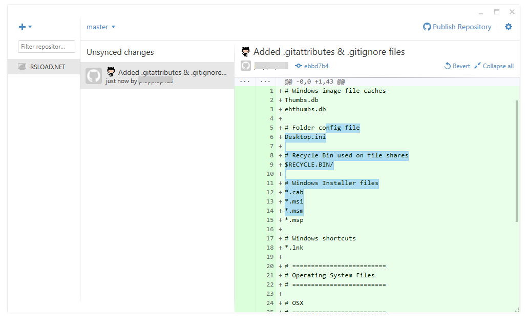 GitHub Desktop версия 3.4.10