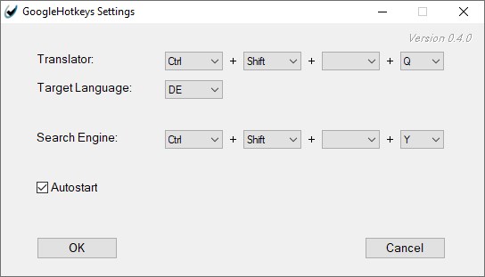 GoogleHotkeys до версии 0.4.0