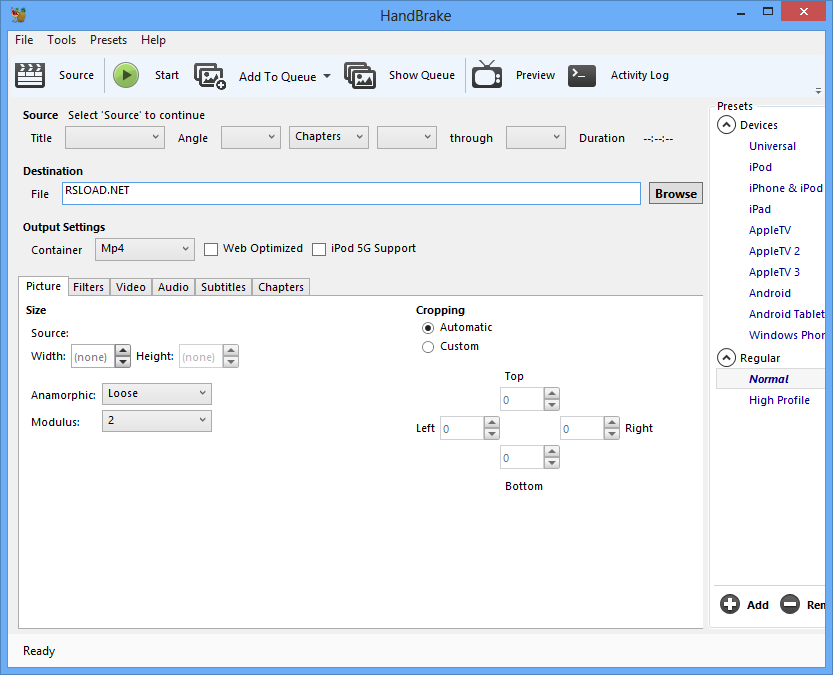 HandBrake 1.9.0 x64 Portable - Ночной сборочный релиз 20231226
