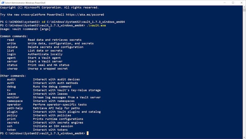 HashiCorp Vault Enterprise версия 1.18.2
