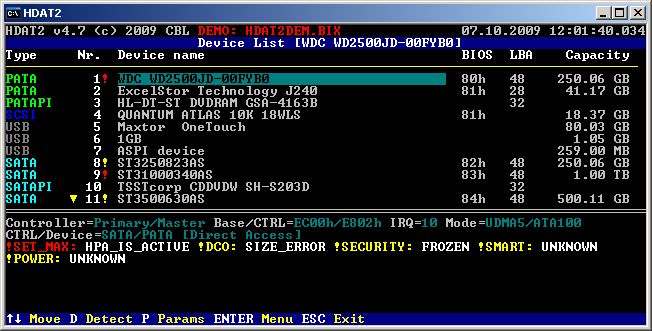 HDAT2 версия 7.5