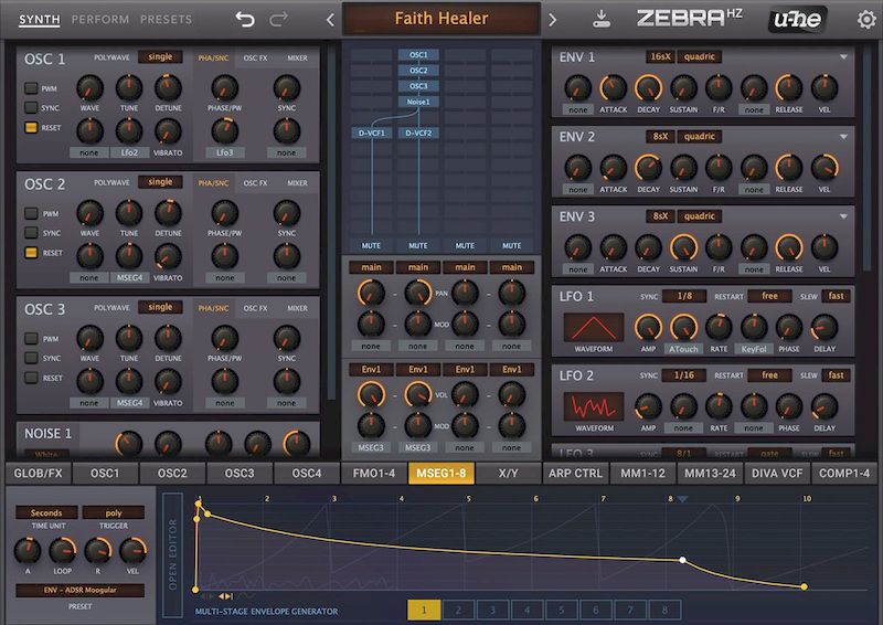 Heckmann Audio - обновленная версия u-he Dark Zebra 2.9.3
