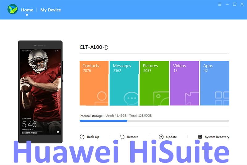 Huawei HiSuite версия 11.0.0.650