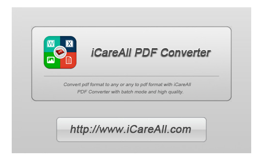 iCareAll PDF Converter версия 2.5