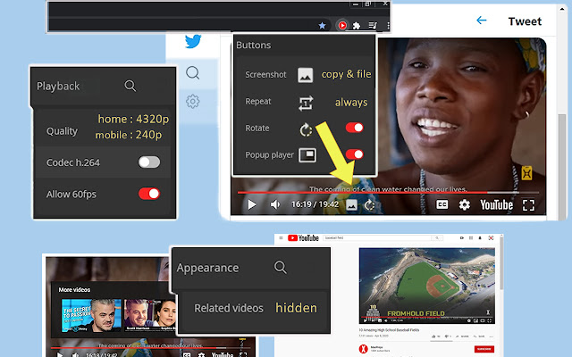 Improve YouTube! 4.1186 для Chrome и Firefox