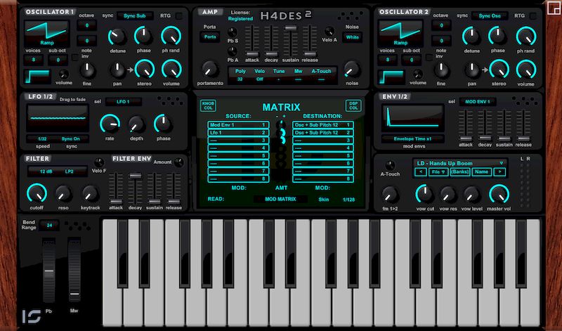 Infected Sounds H4des версия 2.0.0