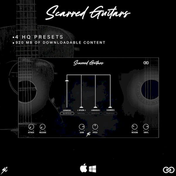 Infinite Audio Scarred Guitars версия 1.0.0 для macOS