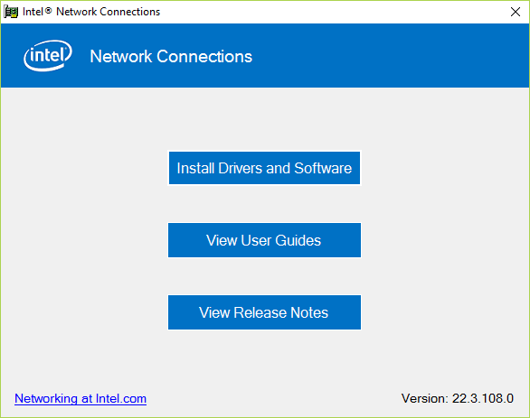 Intel Ethernet Adapter Полный пакет драйверов 2025