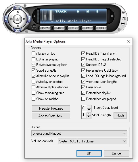 Jolix Media Player версия 2.7.0.0