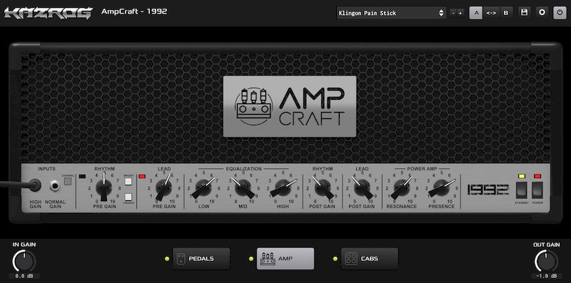 Kazrog AmpCraft 1992 версия 1.0.2 для macOS