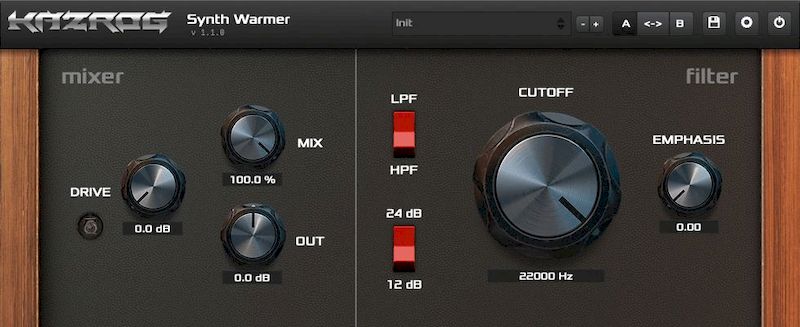 Kazrog Synth Warmer 1.1.5 для macOS