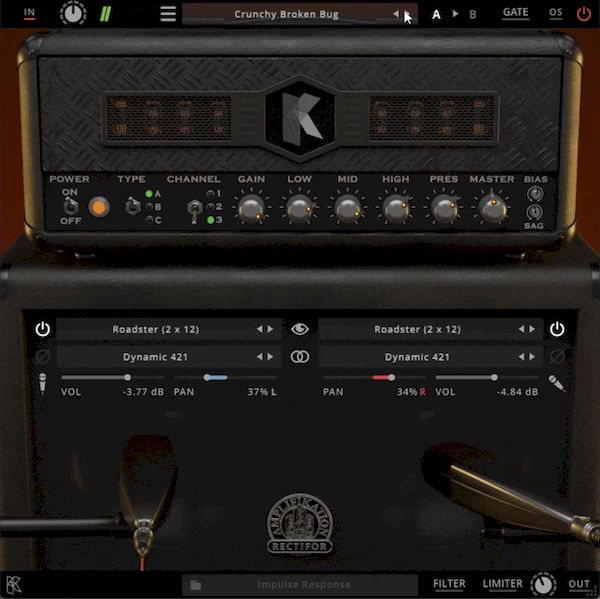 Kuassa Amplifikation Rectifor версия 1.0.4