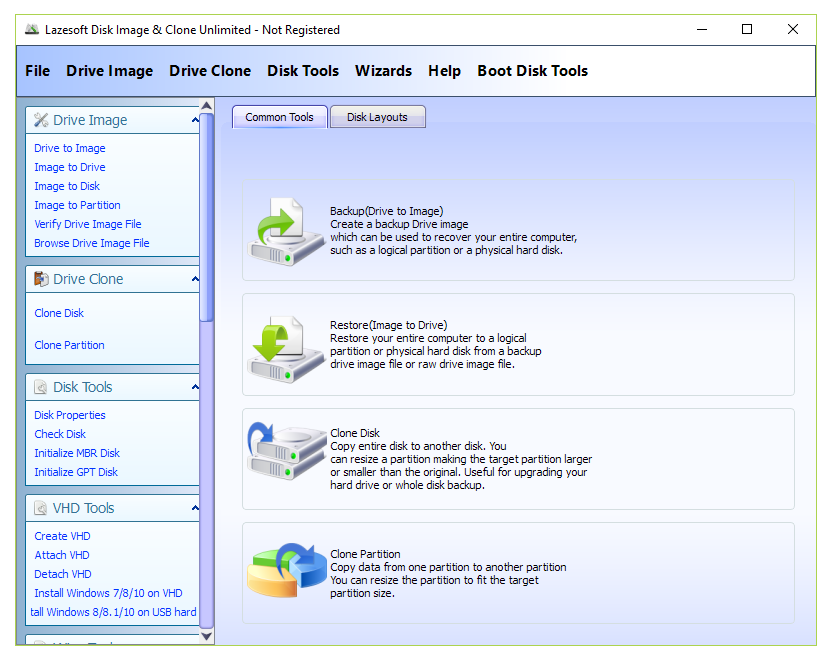 Lazesoft Disk Image Clone 4.8.1.1: Продвинутая версия с неограниченными возможностями