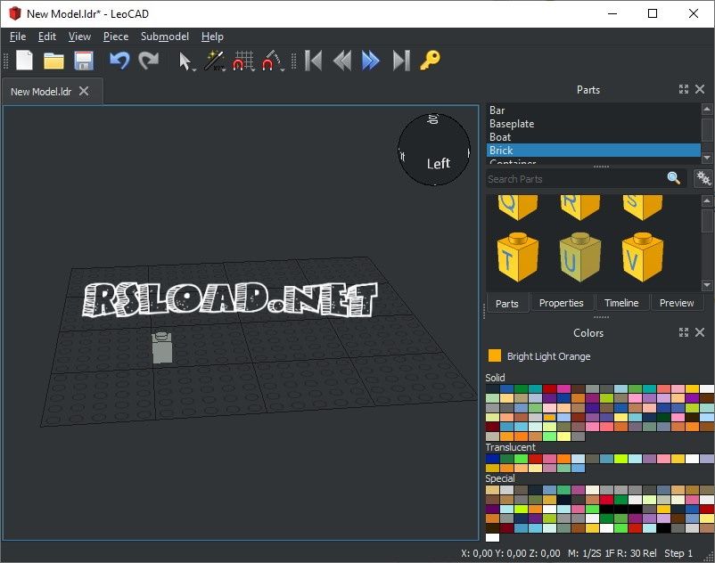 LeoCAD версия 23.03