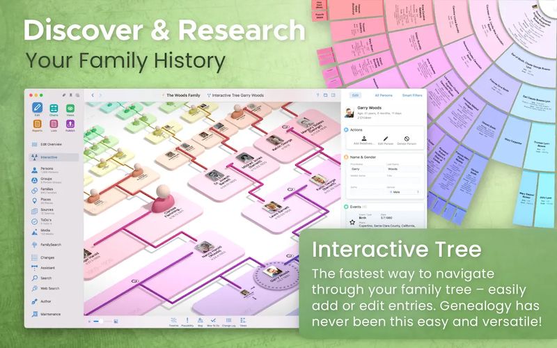 MacFamilyTree до версии 10.1.1