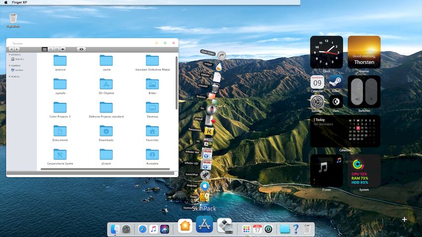 Динамическая Обложка SkinPack для macOS Big Sur