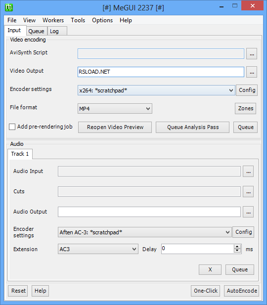 MeGUI версия 2944