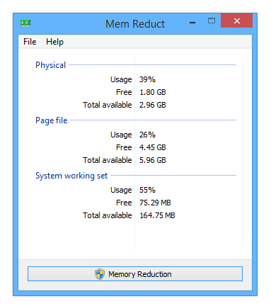 Mem Reduct 3.5: и Репак