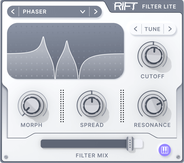 Минимальный аудиофильтр Rift Filter Lite 1.3.2 для macOS