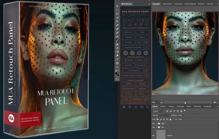 MUA Retouch Panel версии 1.0.1