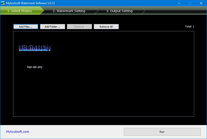 Портативное ПО Mytoolsoft Watermark Software версии 5.0.15