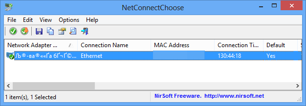 NetConnect версия 1.10